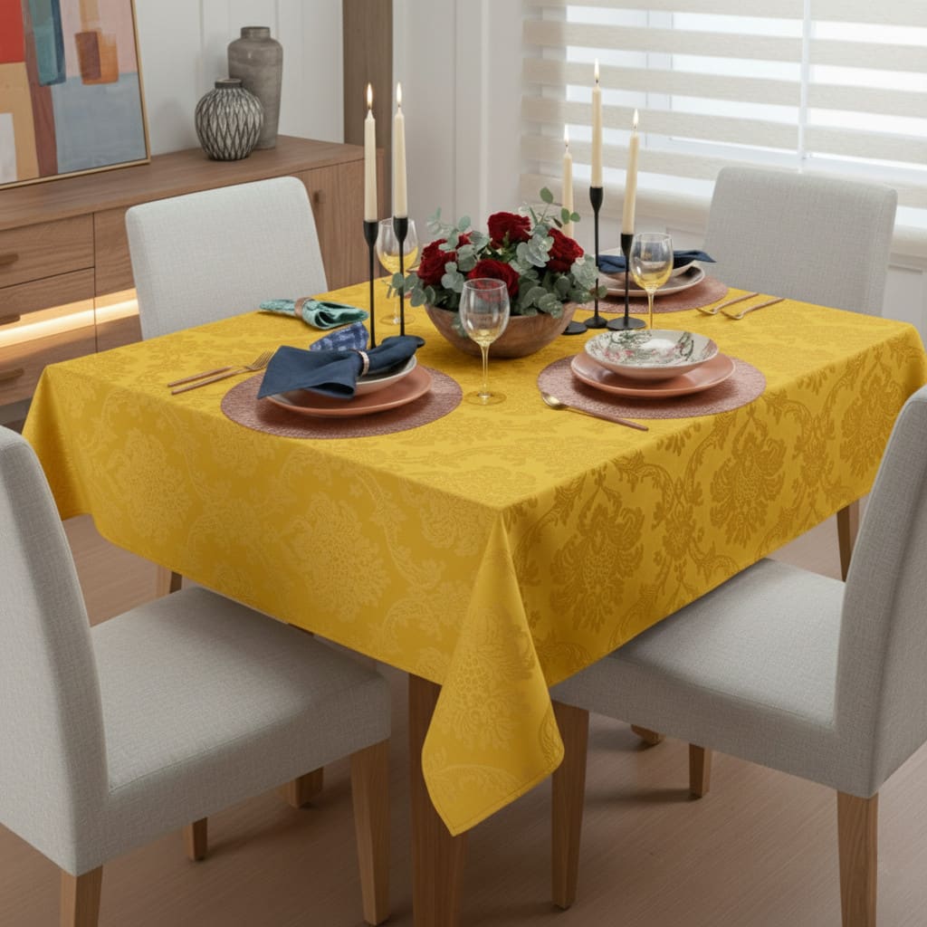 Toalha de Mesa Jacquard Luxo